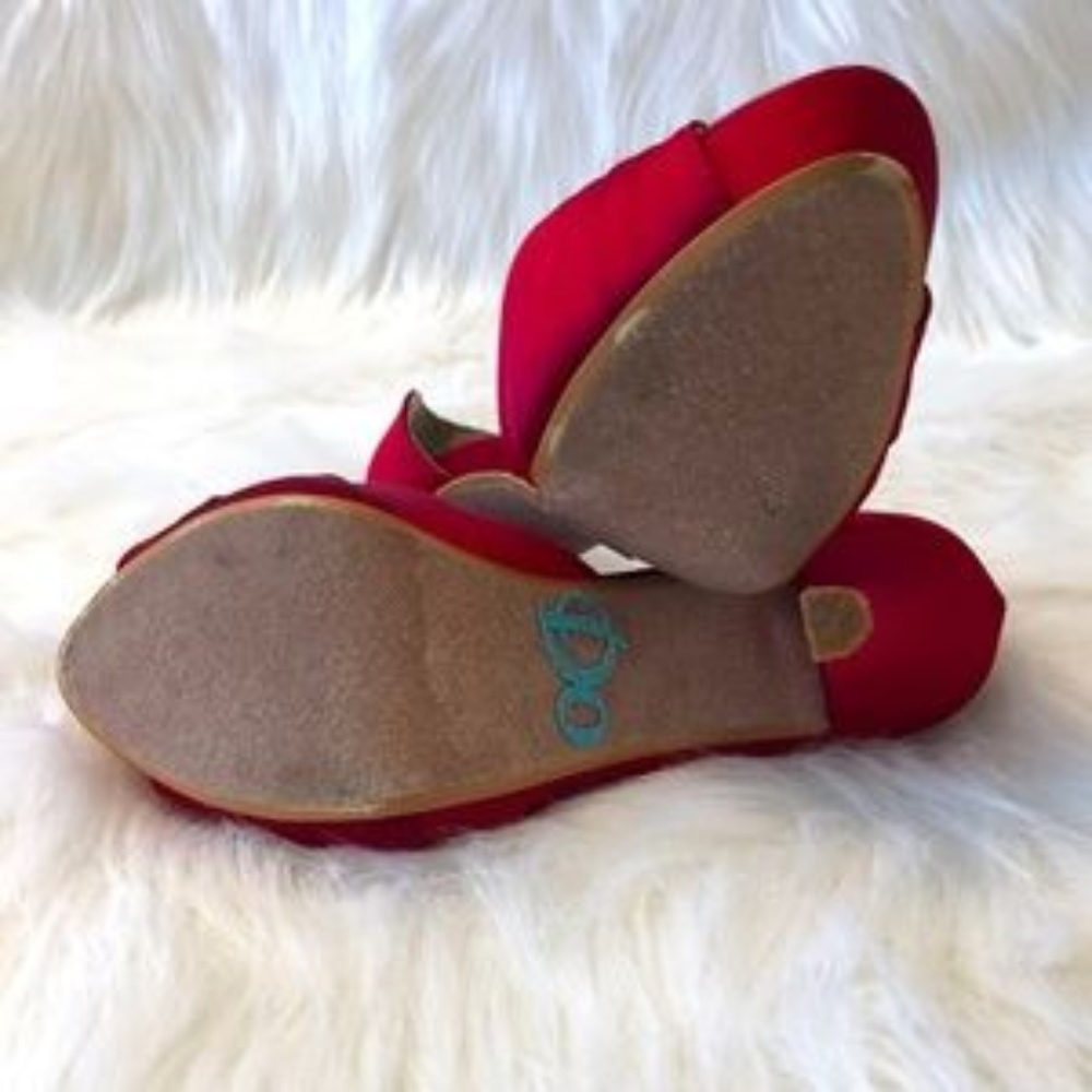 NEW Satin Peep Toe Bow D'Orsay Platform Stiletto - Picture 8 of 9